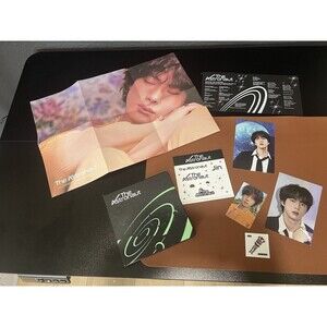 BTS Jin THE ASTRONAUT Album Version 01 Green CD all inclusions